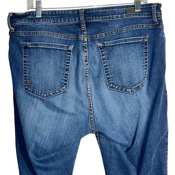KUT from the Kloth Diana Skinny Jeans Size 16W Mid-Rise Stretch Medium Wash - Picture 4 of 9